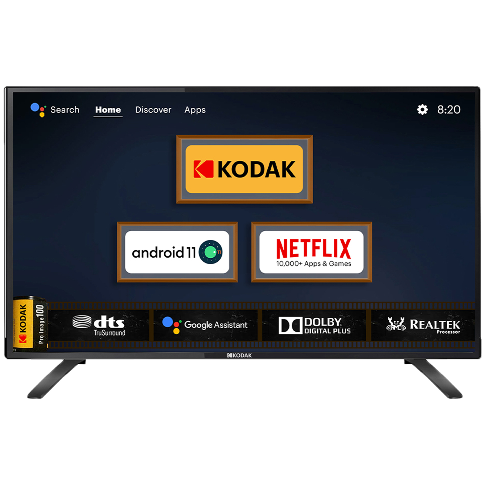 Kodak 9xpro 80 Cm 32 Inch Hd Ready Led Smart Android Tv With Dolby Audio Price History 3599